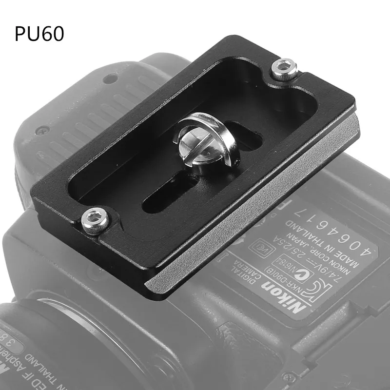 BEESCLOVER PU100 PU70 PU60 PU50 PU40 Quick Release Arca Swiss Benro Plate Ballhead Tripod Quick Release Plate для камеры r60