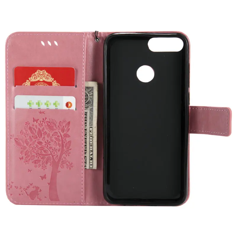 Чехол книжка для телефона Huawei P Smart 2019 защитный чехол бумажник Z смартфона Plus