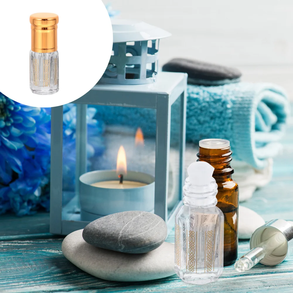 

6pcs Essential Oil Roll-on Bottles Small Portable Portable Perfume Bottles