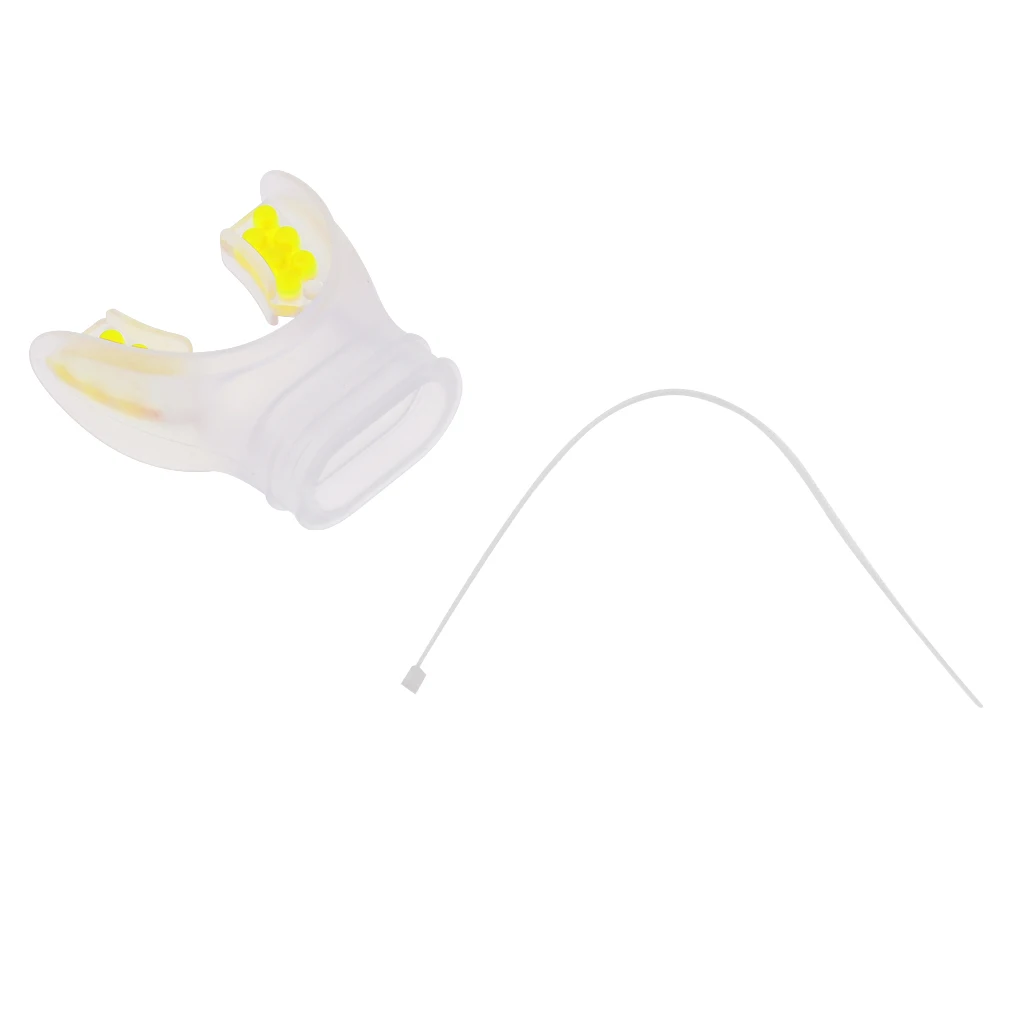 Замена Дайвинг светильник комфорт силиконовый мундштук с цветной вкладкой и