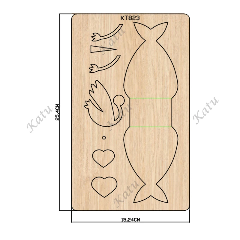 

Gift box jewelry cutting dies 2019 new die cut &wooden dies Suitable for common die cutting machines on the market