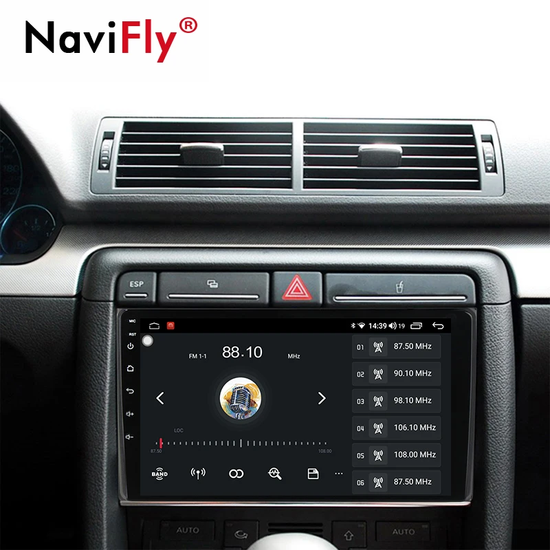 NaviFly 6 ГБ + 128 Гб 8 ядер QLED 1280*720 Carplay 4G LTE Android 10 0 Автомобильный навигатор GPS радио