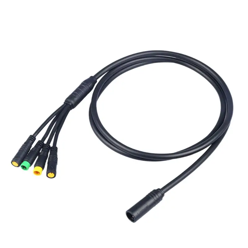 

2022 New Ebike 1T4 Cable for Bafang BBS01 BBS02 BBSHD Mid Motor Thumb Throttle Connector