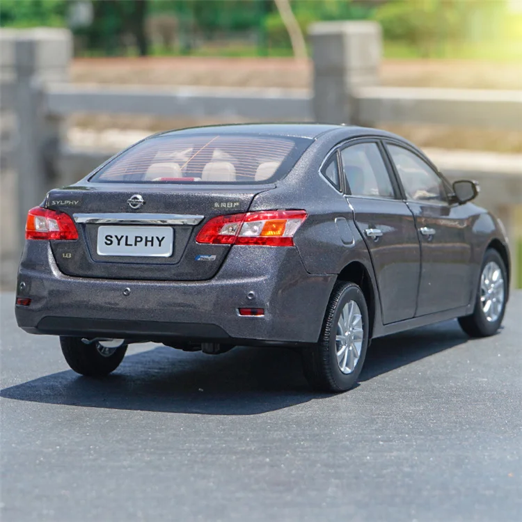 Высокое качество 1:18 Sylphy модель из цинкового сплава, имитация литого металла седан модель коллекция, Изысканные Подарки