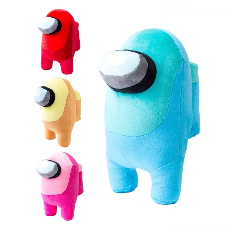 

20cm Soft Among Us Plush Toys Among Us Game Doll Toys with Music Kawaii Stuffed Doll Christmas Gifts Cute Red Among Us Plushie