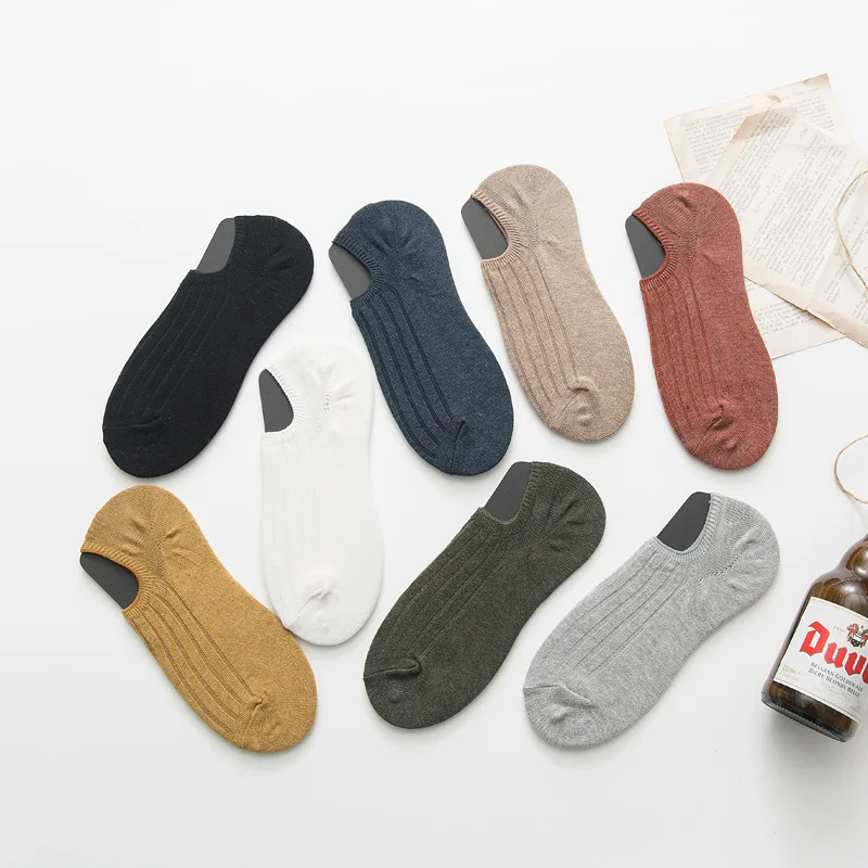 Носки мужские компрессионные Нескользящие силиконовые невидимые до щиколотки