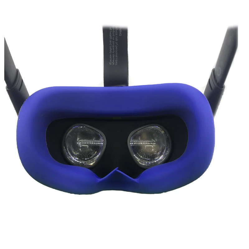 Мягкая силиконовая маска для глаз от пота Чехол очков Oculus Quest S VR унисекс защита