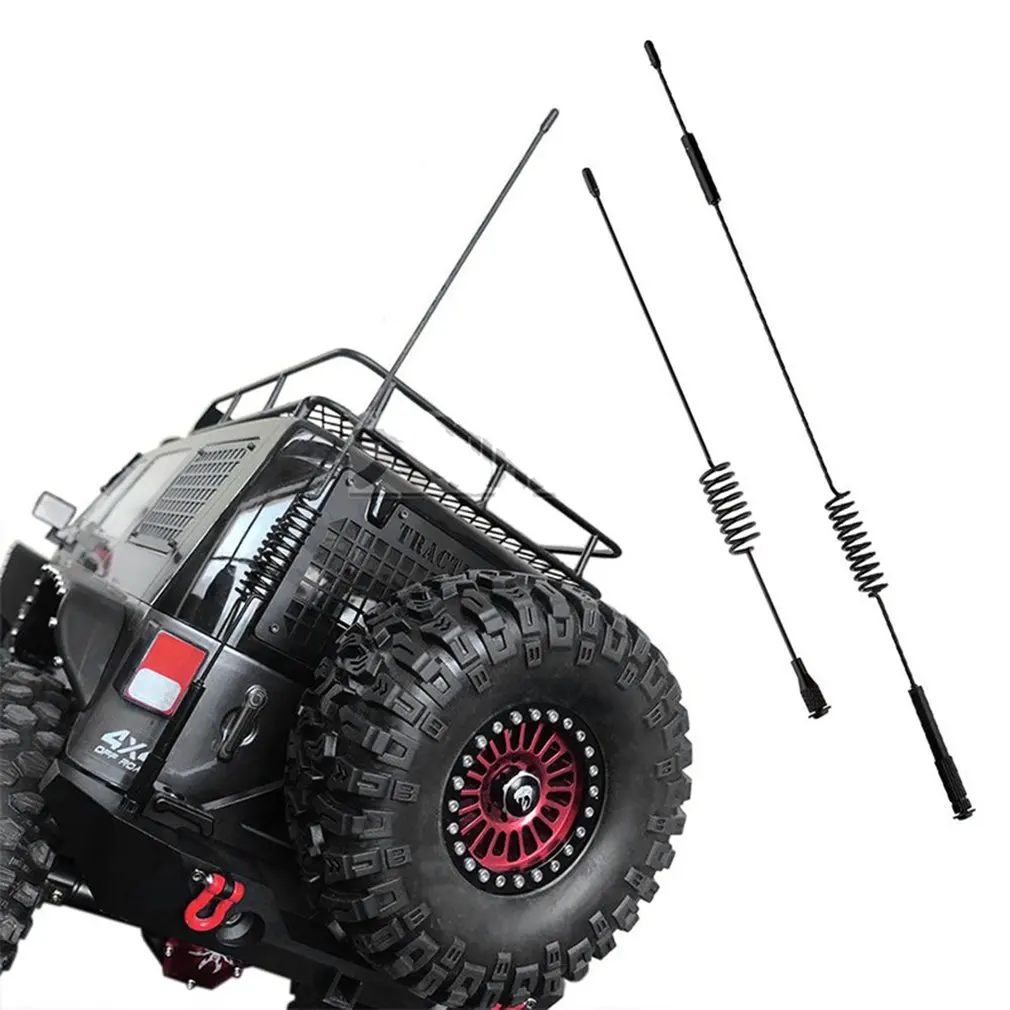 Металлическая декоративная антенна для 1:10 RC Crawler Axial SCX10 90046 Traxxas TRX4 D90 D110 CC01
