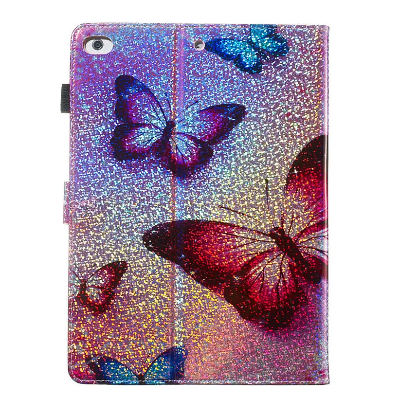 Чехол для Apple iPad 9," 6th 5th Generation A1893 A1954 Smart Cover для iPad Air 2 Funda Блестящий корпус бабочки