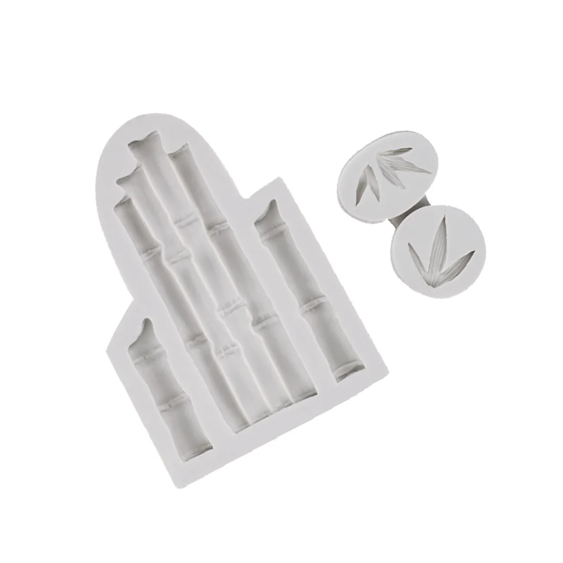 Формы для выдавливания глины форма в виде бамбуковых листьев из смолы 3d дизайн