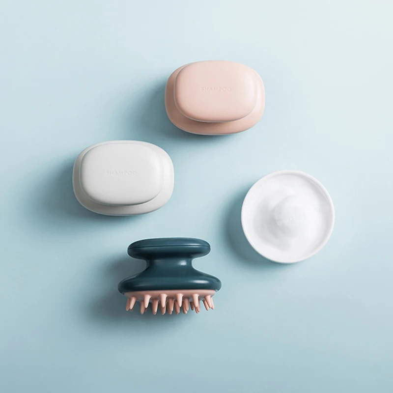 

1pcs Mini Head Meridian Massager Multifunctional Shampoo Brush Handheld ABS Scalp Shampoo Massage Brush Shower Hair Comb
