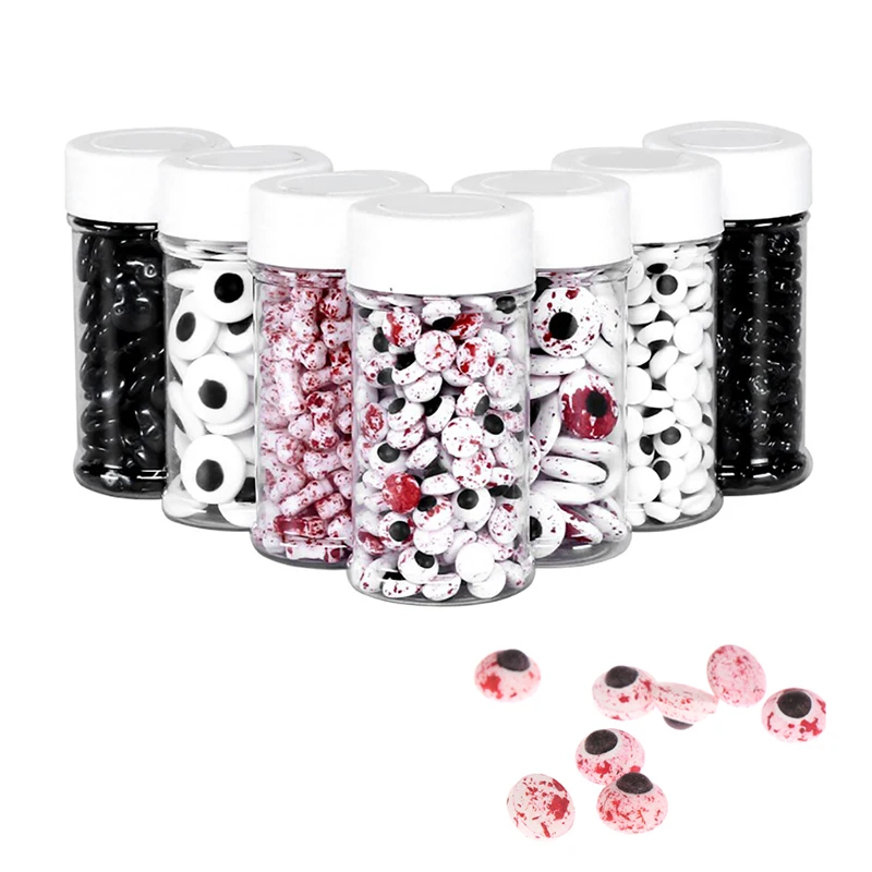 Съедобные кровавые глаза кость сахарный шар помадка выпечка торта DIY брызг