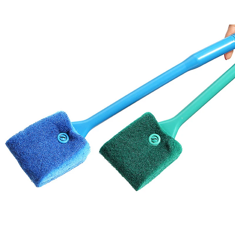 

Sale Cleaning Brush Plastic Sponge Aquarium Glass Algae Cleaner Glass Plant Aquarium Fish Tank Aquarium Accessories