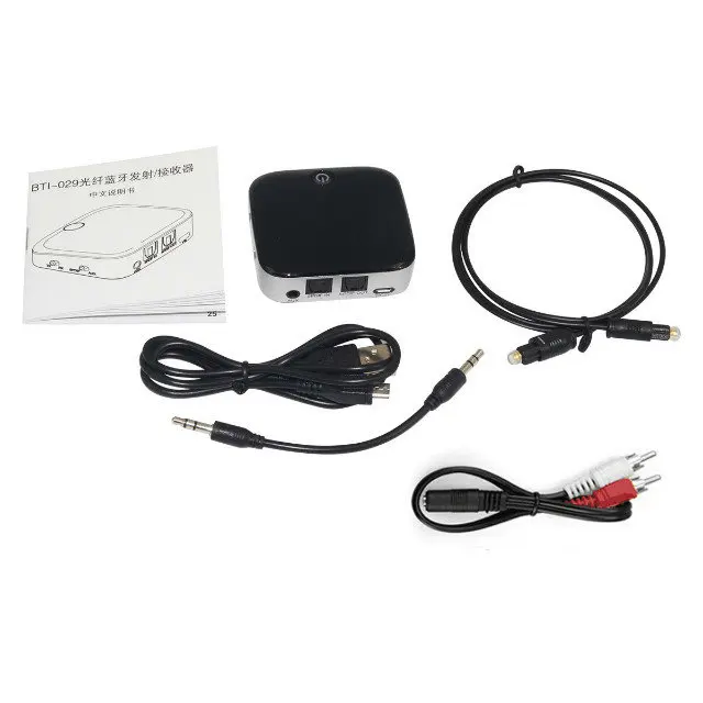 Беспроводной Bluetooth приемник передатчик аудио адаптер оптический Toslink/SPDIF/3 5 мм
