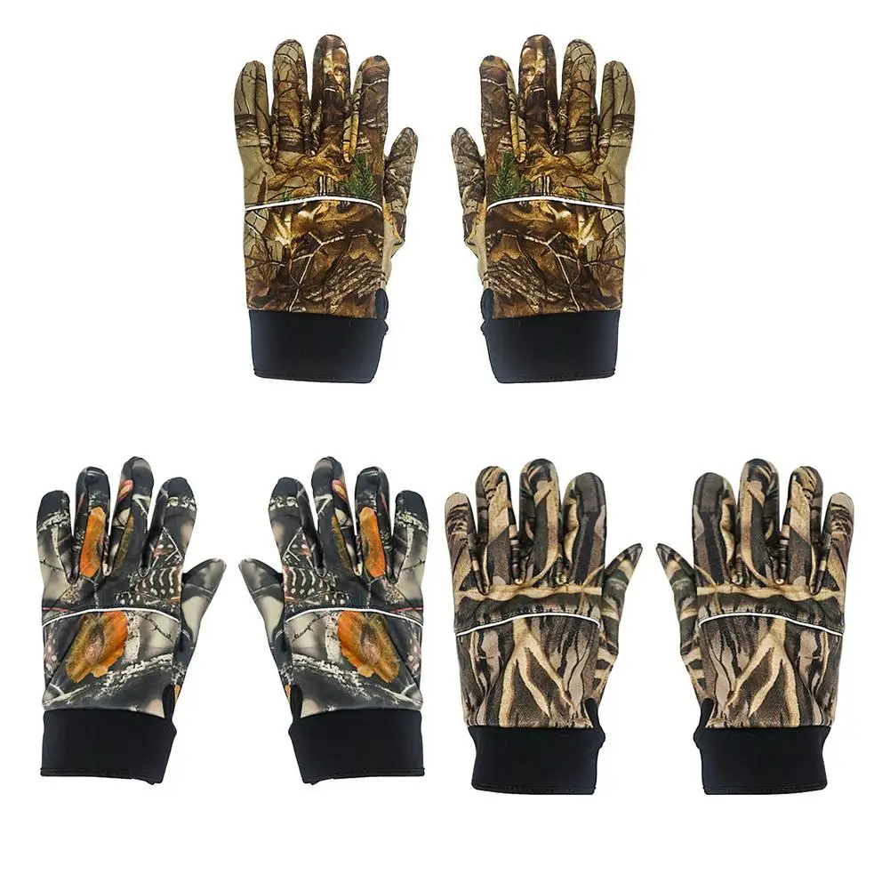 

Motorcycle Gloves Breathable Fingerless Camouflage Non-Slip Mitten Outdoor Sports Protection Riding Cross Dirt Bike Accessories