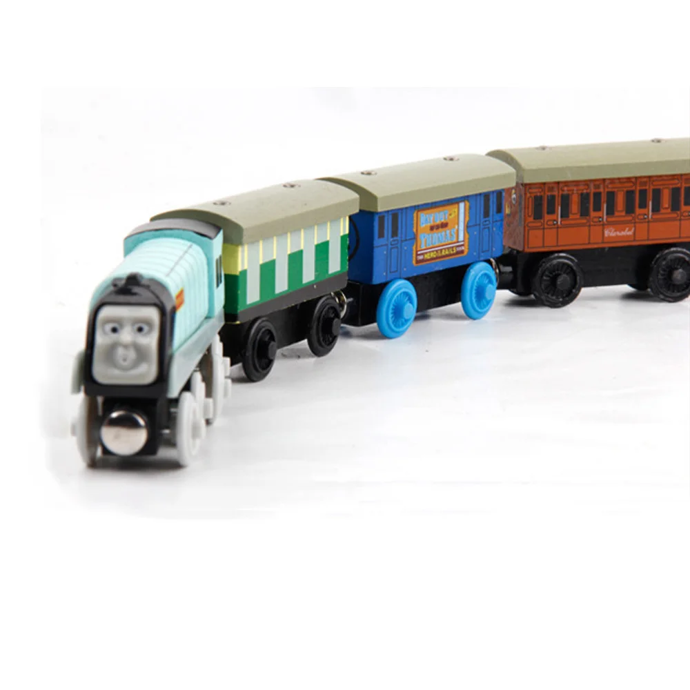 1 шт. Паровозик волшебный трек деревянный Паровозик Hot Wheels Томас и друзья для детей подарок для детей 48 типов на выбор Паровозик Emily Wood Train