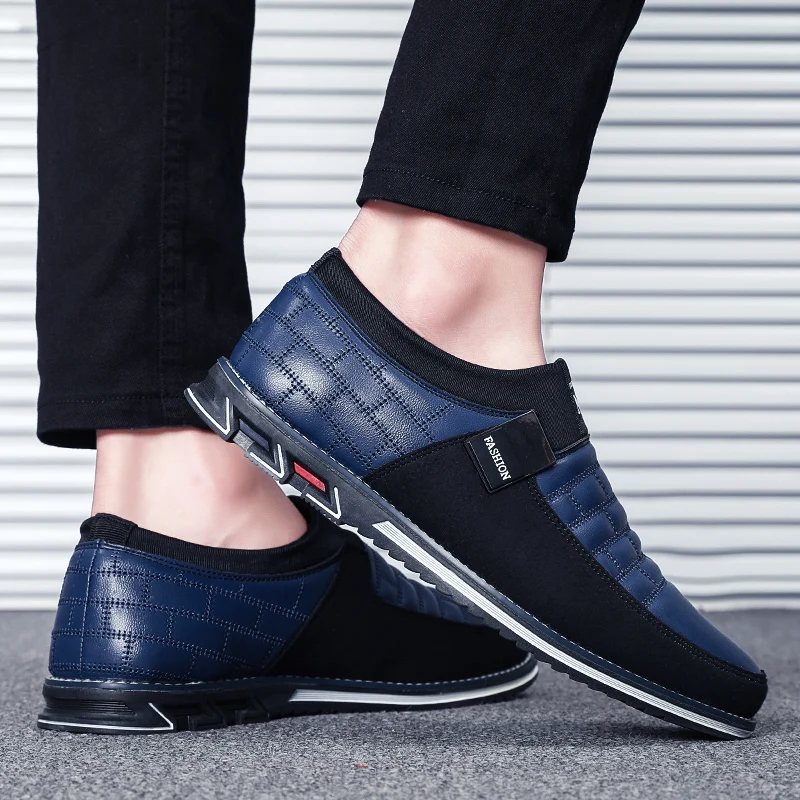 

Big size 39-48 men's Genuine Leather casual shoes Four season men loafer shoes male Driving shoes soft all-match breathable