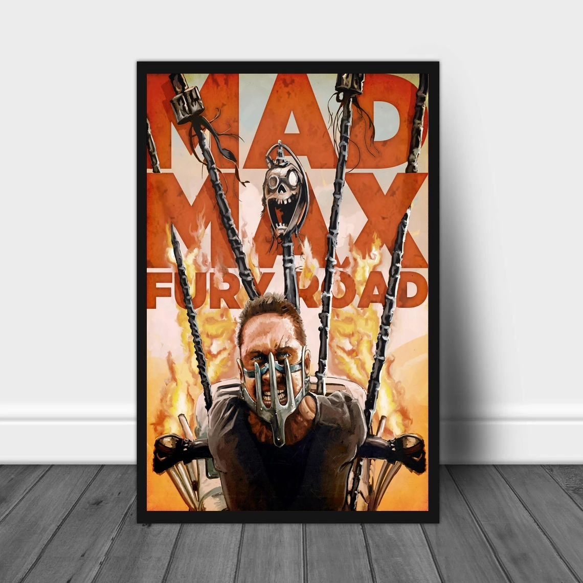 Плакат с изображением дороги Mad Max Fury |