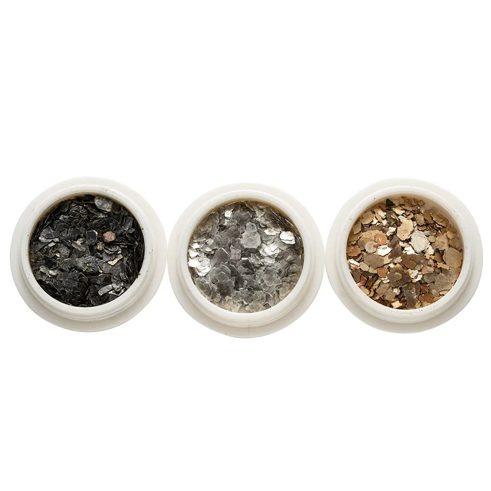 

New 3D Mixed Glitter Ultrathin Marble Mica Slice Irregular Blend Flake Nail Ornament Sequins For Nail Art Decoration Manicure
