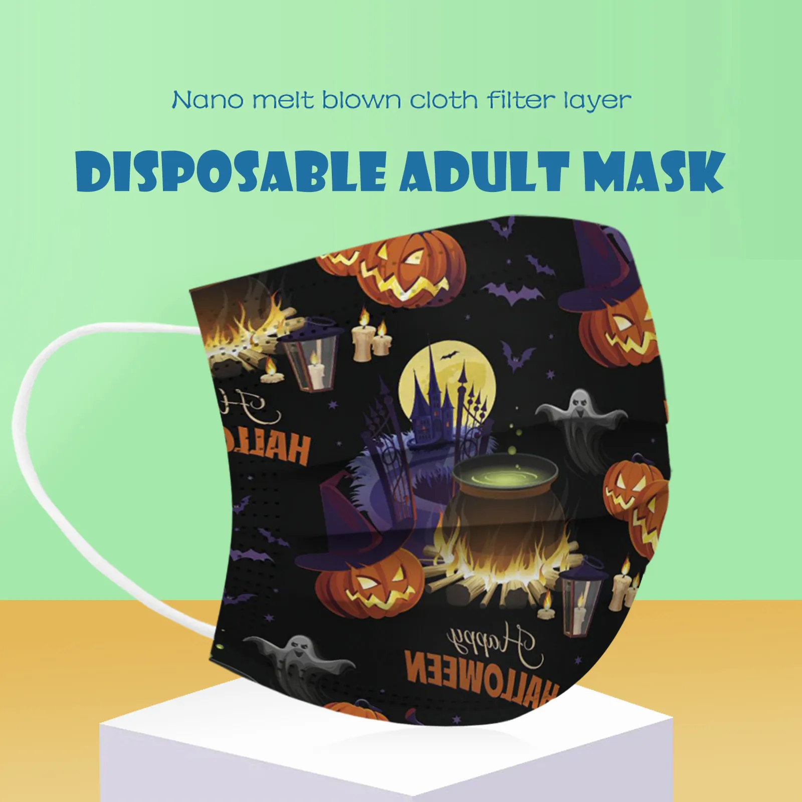 10/50 шт. Одноразовые Дышащие маски для взрослых | Тематическая одежда и униформа