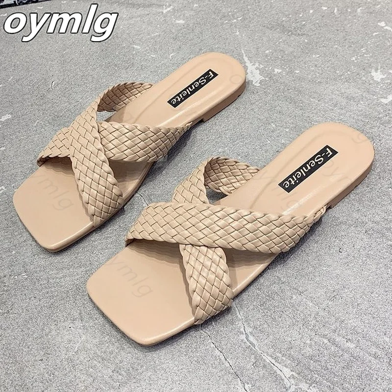 

Шлепанцы на плоской подошве для женщин 2021 шлёпанцы для женщин женские босоножки модные высококачественные туфли; Босоножки для женщин; Сез...