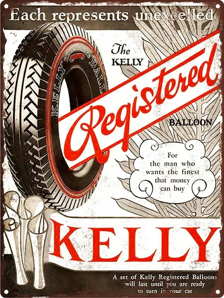 

Оловянная табличка с воздушными шарами Kelly Спрингфилд, металлический плакат в стиле ретро, металлический декор, настенный плакат