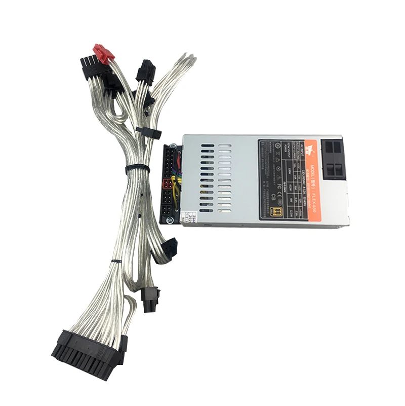 Mini Fonte de Alimentação Área de Trabalho de 550w 110v 220v Totalmente Modular Psu Flex 550ww Psu Active Pfc 500w Atx Flex Fontes de alimentação para PC
