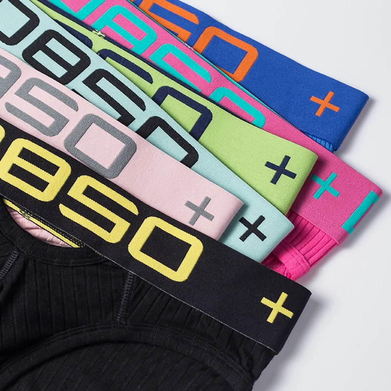 

0850 Brand 6 Pcs/lot Men Underwear Shorts Set Men Briefs Cotton Hollow Sexy Briefs Comfortable Underpants U Convex Gay Cuecas