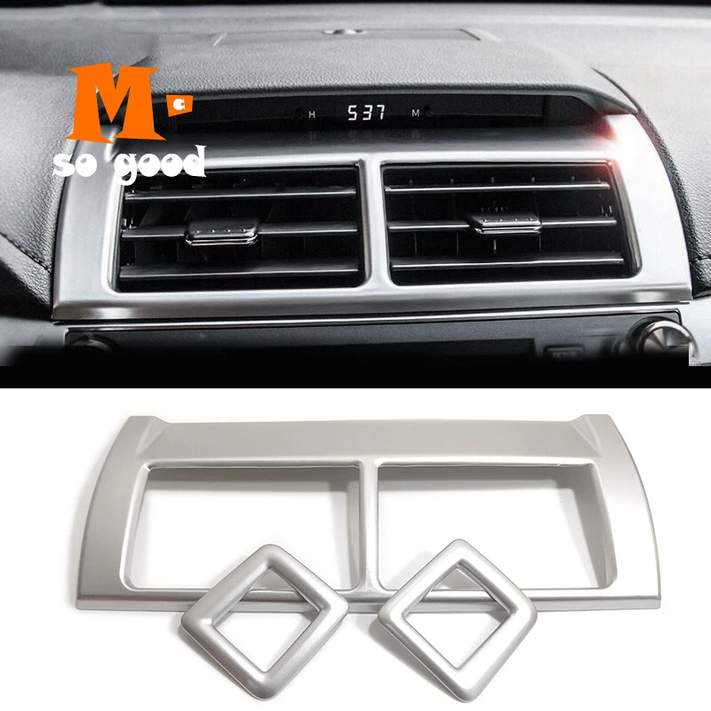 

3pcs for Toyota Camry 2012 2013 2014 2015 2016 Car Left Right Center Air Conditioning Outlet AC Vent Car Accessories Cover Trim