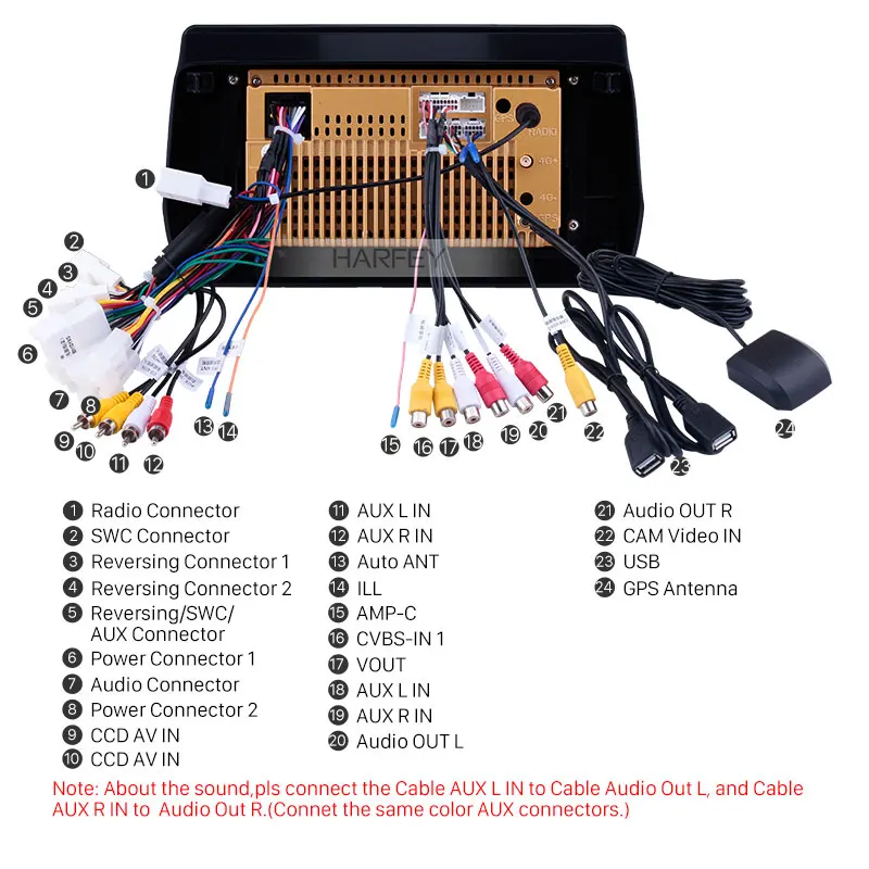 Автомагнитола 2 DIN 10 1 дюйма IPS Android 8 для Toyota Wish 2009-2011 2012 г. автомобильный