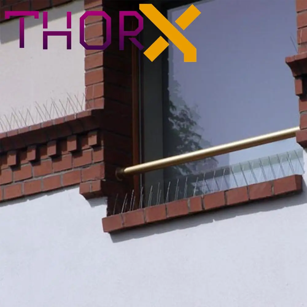 MH-02-TP 2 ряда голубь птица шипы на Поликарбонат база-высокое качество решение для