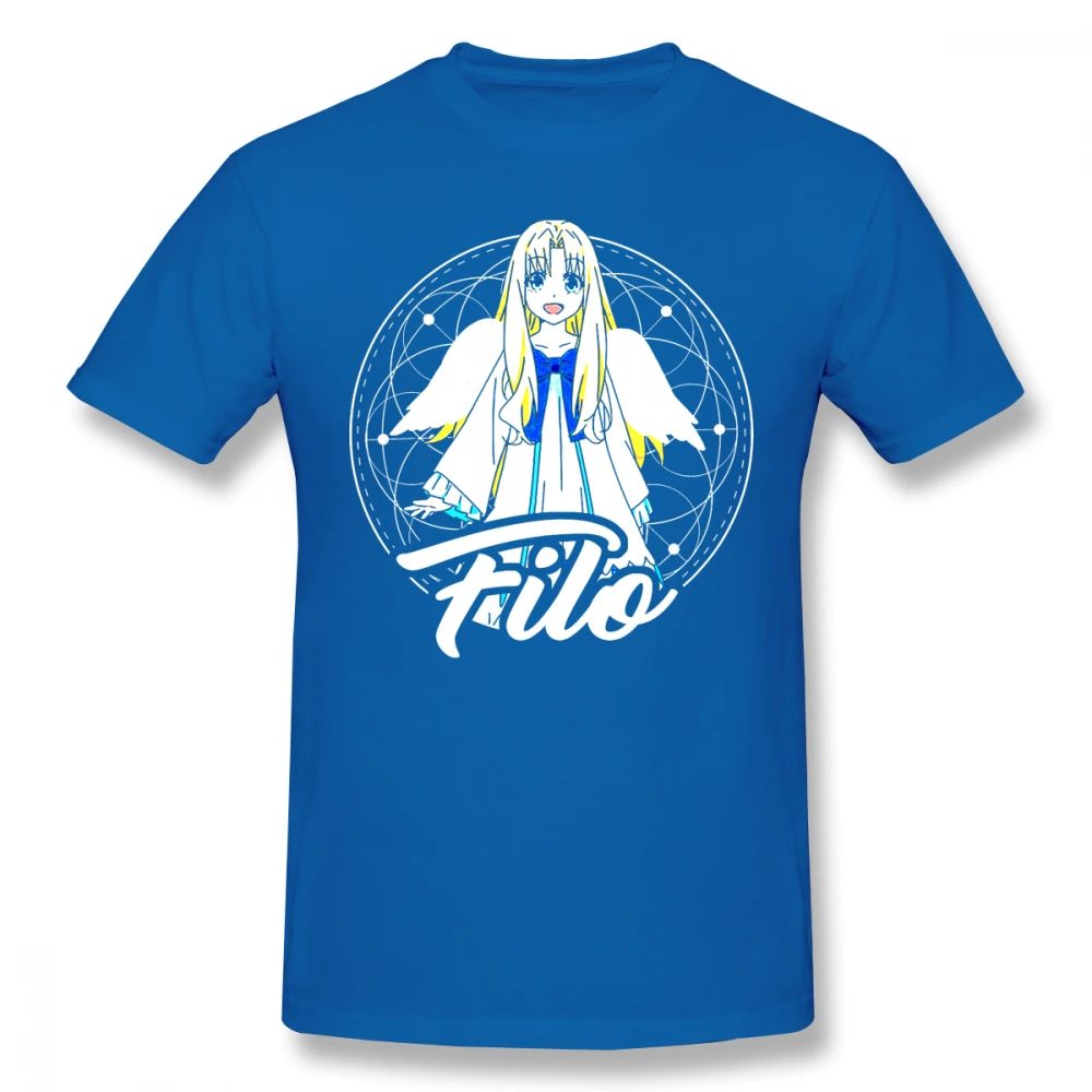 

Filo PremiumT-Shirt Men Top Quality 100% Cotton Short Summer Sleeve The Rising of the Shield Hero Casual Tshirt Loose