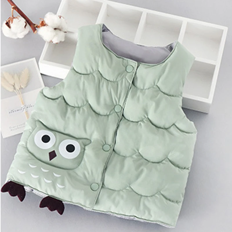 TK01542Blue Жилет для девочек; детская зимняя одежда; осенне-зимняя куртка; жилет для маленьких девочек; детские куртки; жилет; Детский костюм; детский жилет; зимняя куртка - Цвет: TK01542Blue