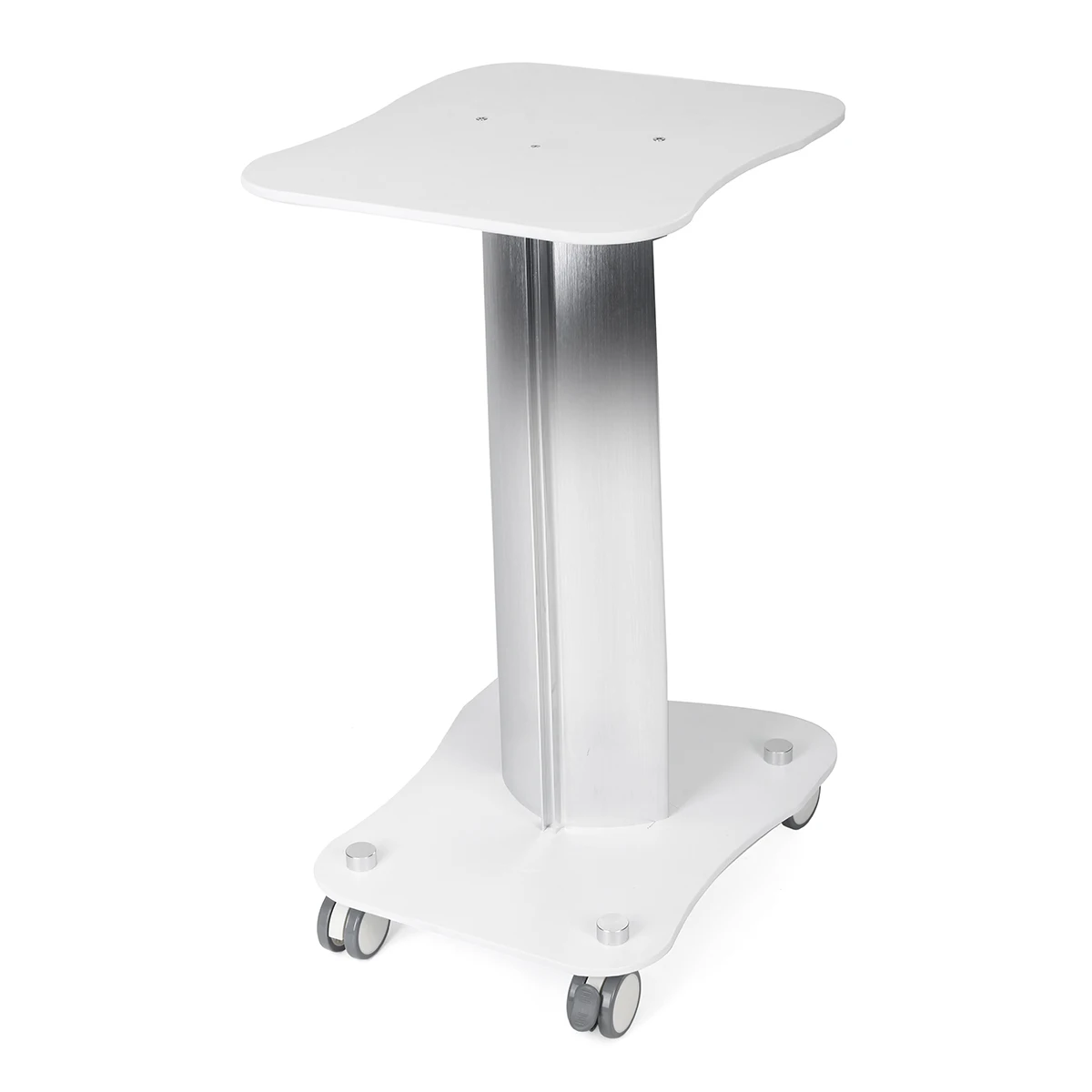 

Aluminum Beauty Instrument Trolley 4 Wheels Rolling Cart Stand Beauty Machine Hairdresser Hair Spa Salon Styling Tools