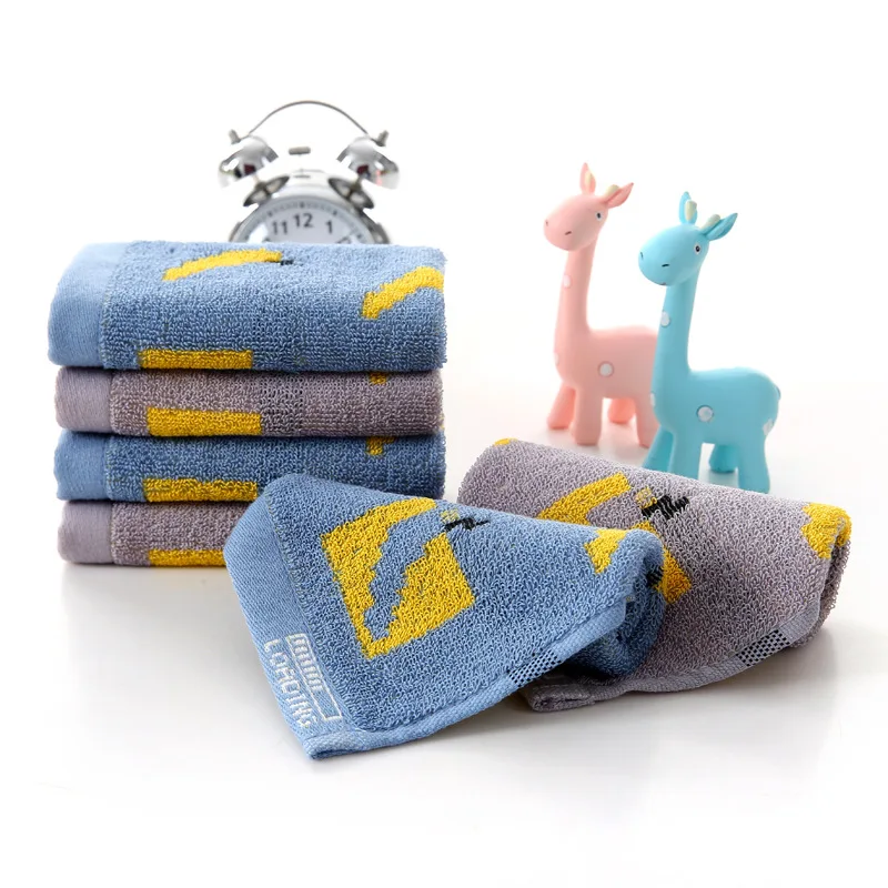 Детское полотенце с мультяшным рисунком Хлопковое для рук мальчиков и девочек