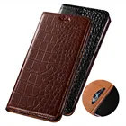 Чехол-книжка из натуральной кожи с магнитной застежкой для BlackBerry KEYone DTEK70, чехол для телефона BlackBerry KEY2, чехол для телефона