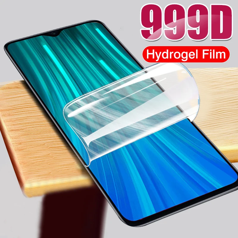 Защитная Гидрогелевая пленка для Xiaomi Redmi Note 9 8 7 Pro Max 8T 9S 7A 8A K20 K30 полное покрытие