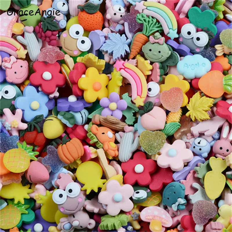 100 шт./лот смешанный кабошон с плоским основанием альбом для скрапбукинга