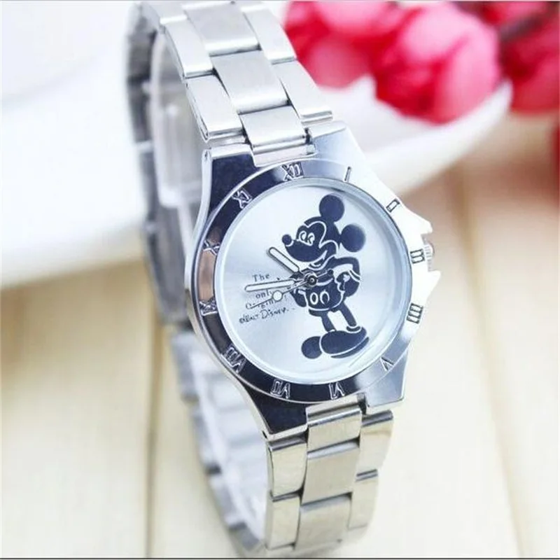 Часы наручные женские кварцевые креативные брендовые Серебристые полностью