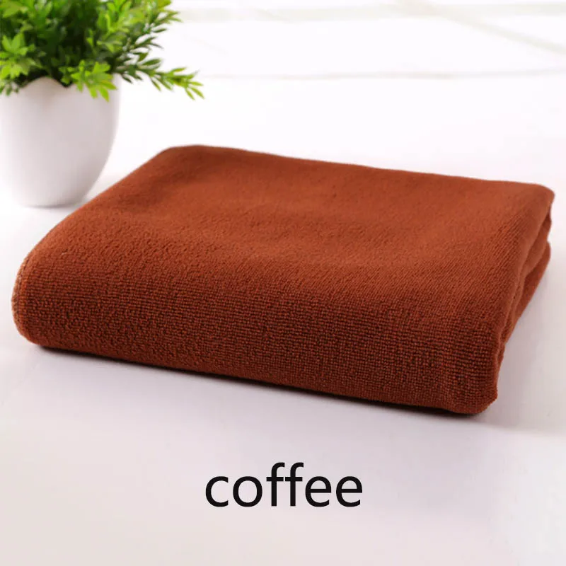 coffee Мягкое впитывающее полотенце из ультратонкого волокна 30*70 см, домашний текстиль, быстросохнущее полотенце для автомобиля, Товары для ванной - Цвет: coffee