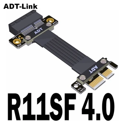 

Удлинительный кабель ADT-Link 4,0 PCI Express 4,0 X1 для аудио PCIe X1, LAN, карты USB