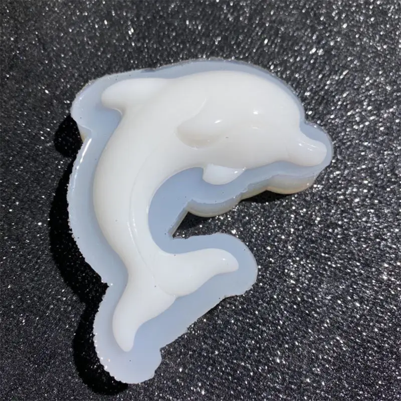 

Кристальная эпоксидная смола, форма подвеска Дельфин литье силиконовая форма «сделай сам» ремесла инструмент F3MD