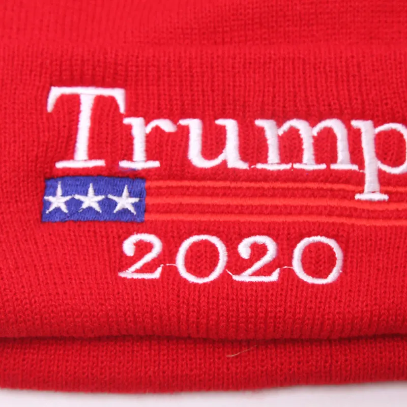 N Women Men Flexible Red/Black Beanies Hat Autumn Winter Faux Wool Cap 2020 Donald Trump Re-election Support Accessories YAA99 | Аксессуары