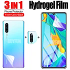 Защитная Гидрогелевая пленка 3-в-1 для Huawei P30 Pro Lite, защита экрана, объектива камеры, стекло для Huawei p30 pro lite, пленка huawie
