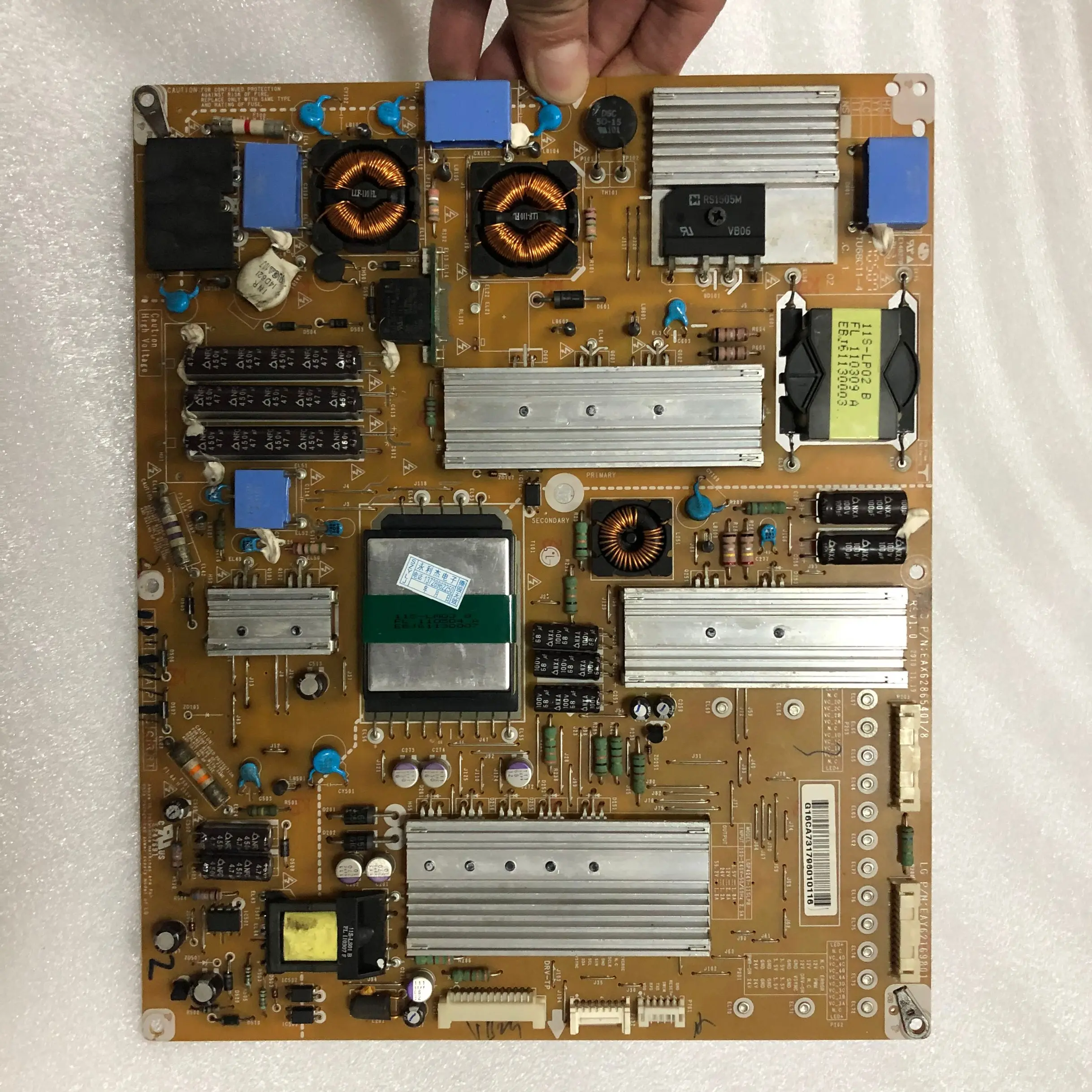 1pcs/lote Good quality,Original genuine, original 47LV5700/47LW4500 power board, LGP4247-11SLPB EAX62865401/8