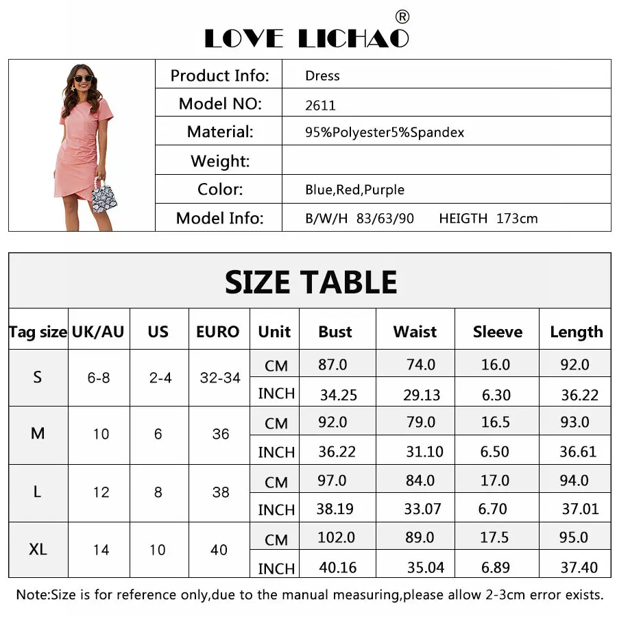 Мини платье женское с круглым вырезом облегающее пляжное женские летние