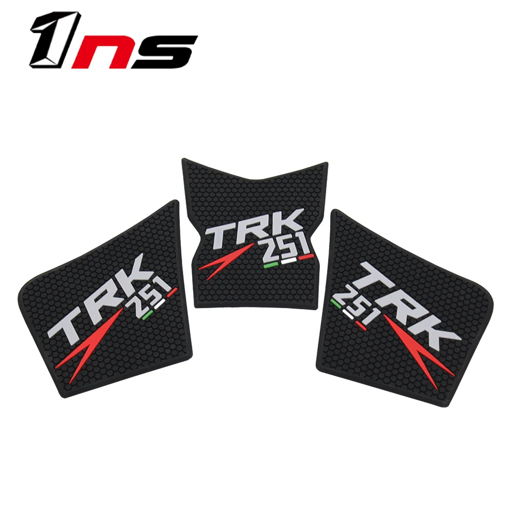 Резиновая нескользящая боковая наклейка 3M подходит для Benelli TRK251 TRK 251 2018 2019 2020