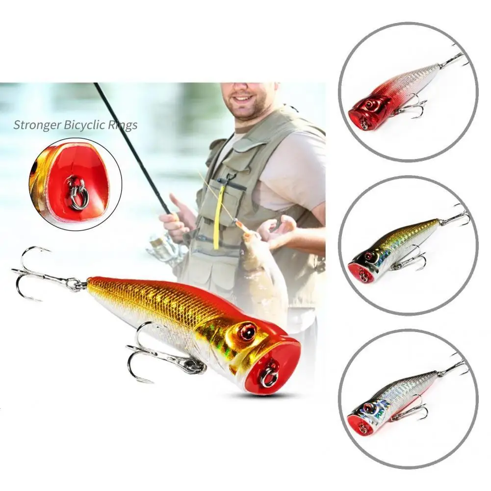 

Useful Fishing Lure Well Reflect Bright Color Cuttlefish Shrimp Artificial Popper Hook Spinner Baits Popper Lure 8.5g