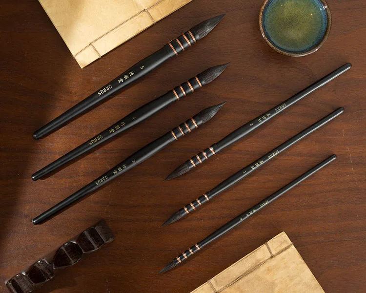 ZY TANG 22RQS круглый Quill беличий ворс Акварельная кисть, акварельная краска, акварельные кисти