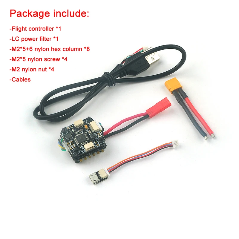 

1Set 20X20MM Mount Hole Omni F3 OSD Flight Controller with 4in1 10A DSHOT600 ESC MPU6000 Sensor for RC Drone FPV Quadcopter DIY